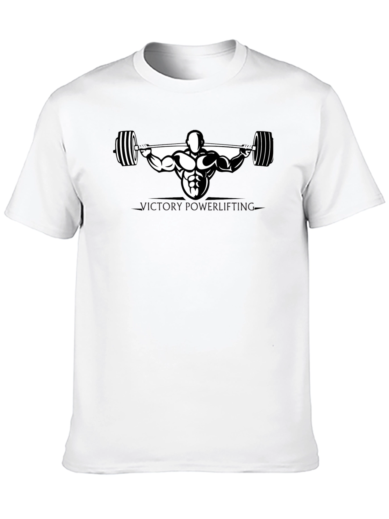 Victory Powerlifting T-Shirt - Black