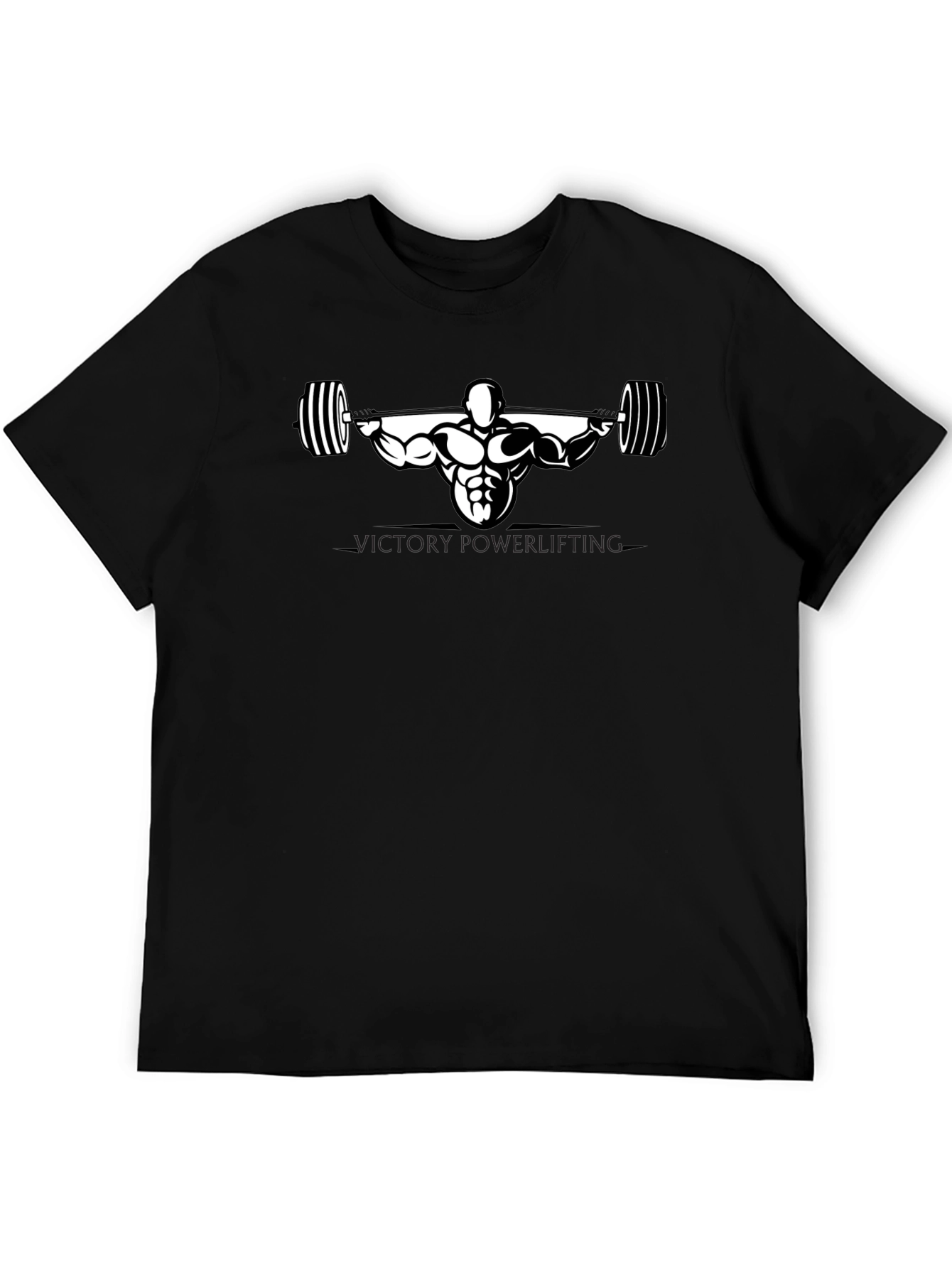 Victory Powerlifting T-Shirt - Black