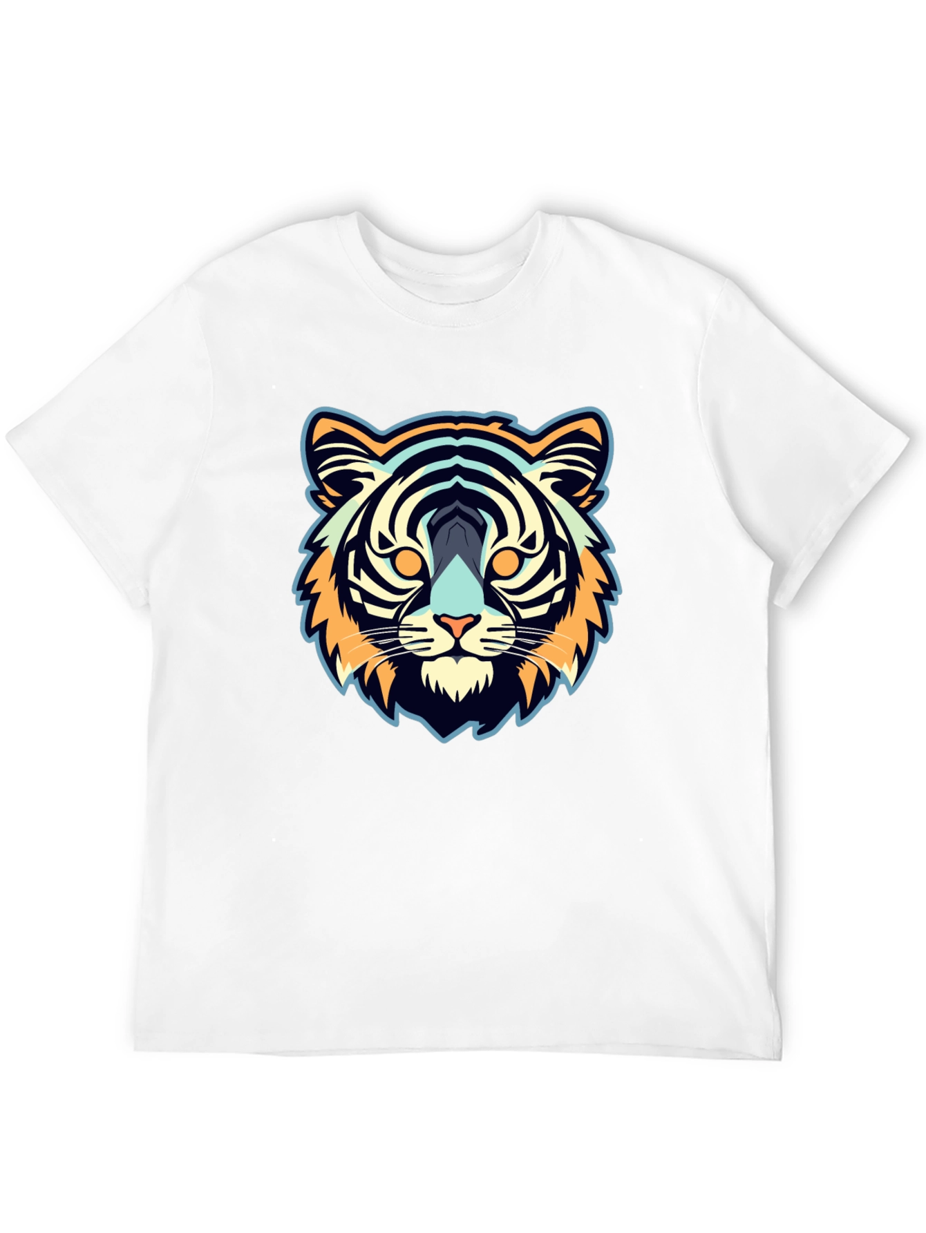 Cool Tiger Graphic Black Tee