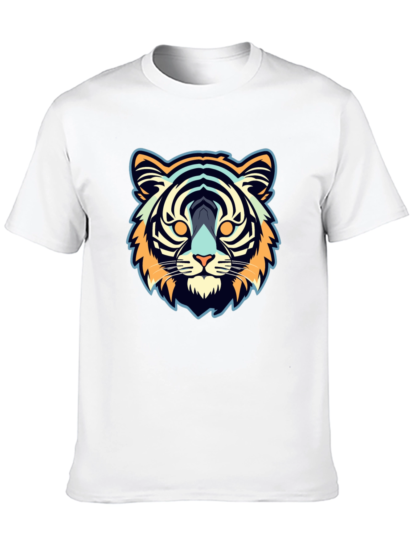 Cool Tiger Graphic Black Tee