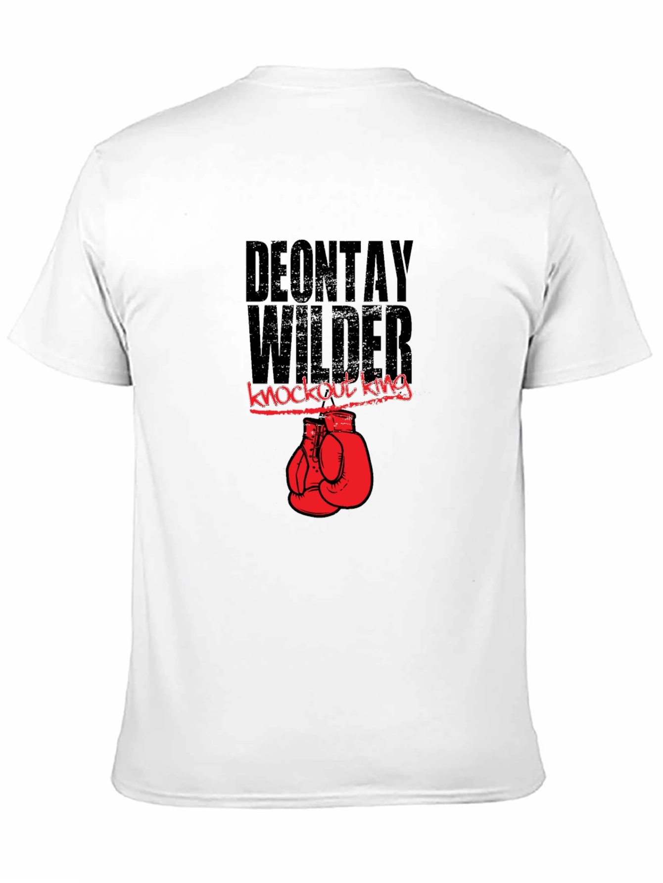 Deontay Wilder Knockout King Graphic T-Shirt