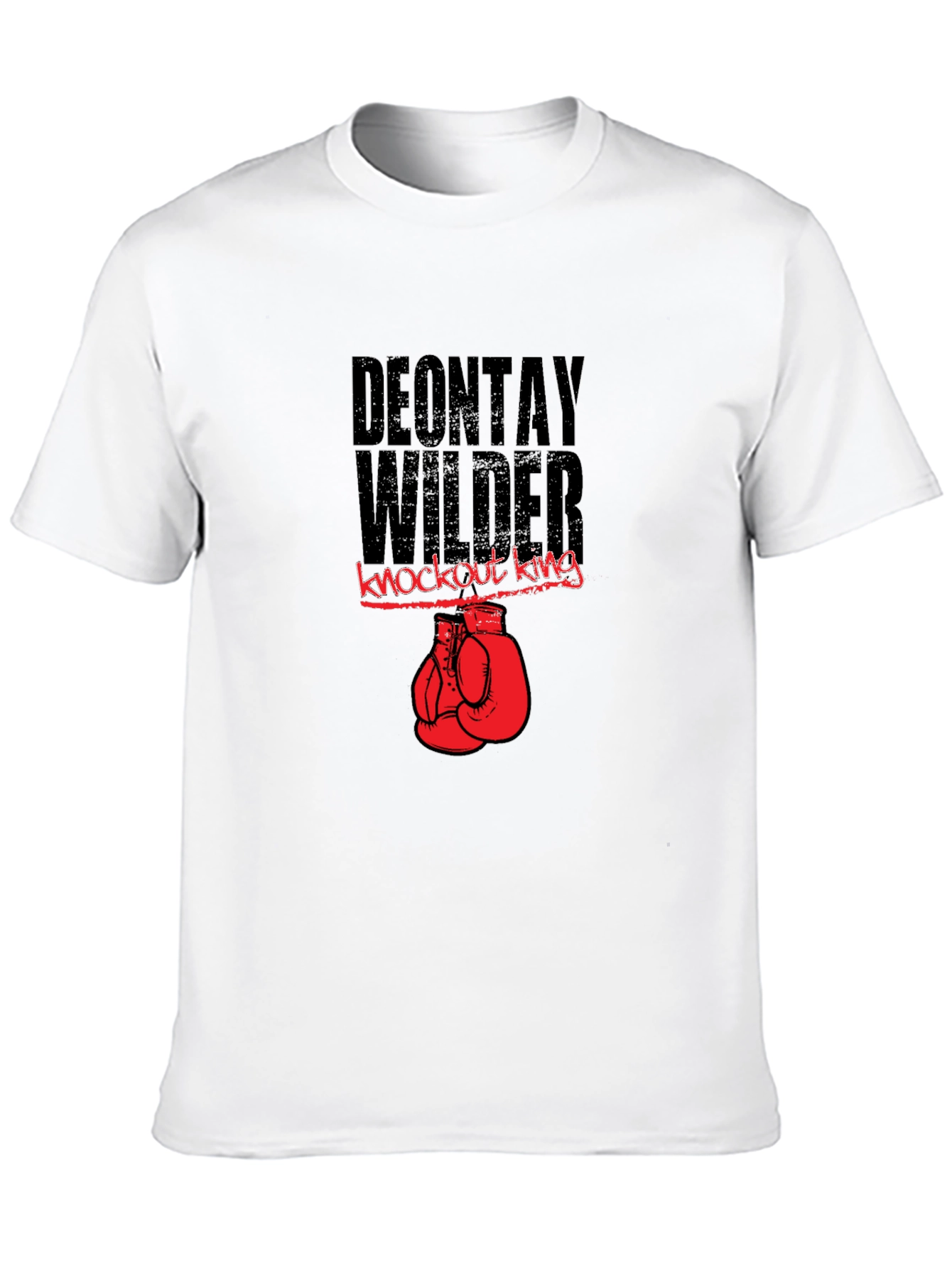 Deontay Wilder Knockout King Graphic T-Shirt