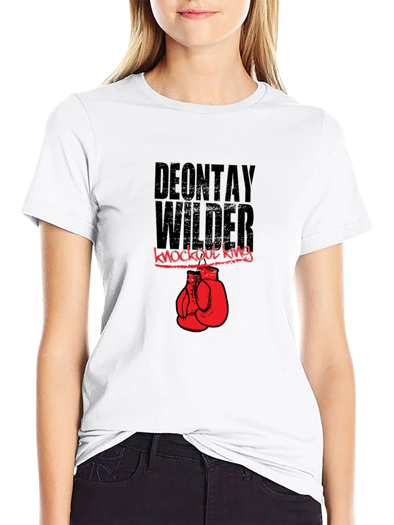 Deontay Wilder Knockout King Graphic T-Shirt