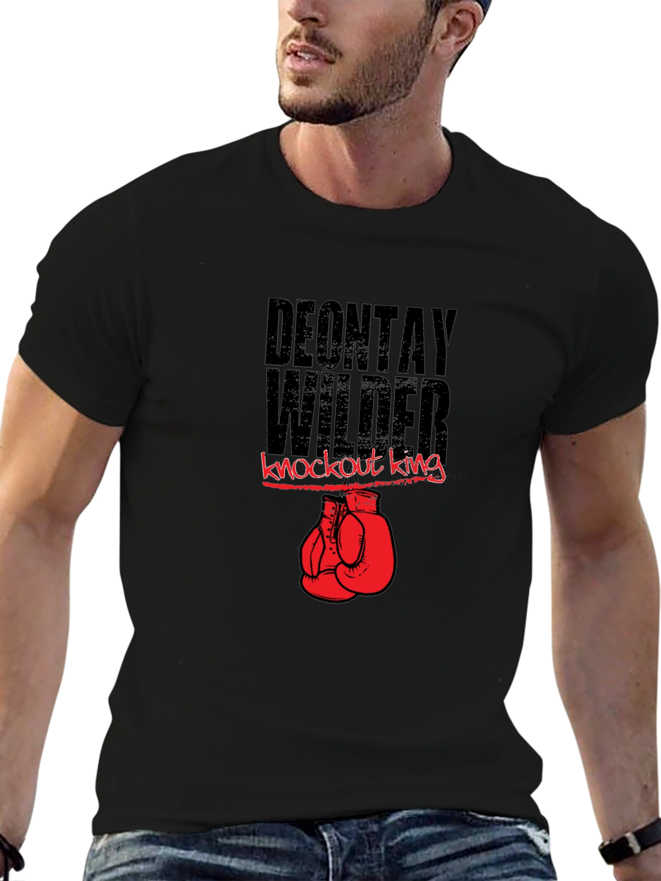 Deontay Wilder Knockout King Graphic T-Shirt
