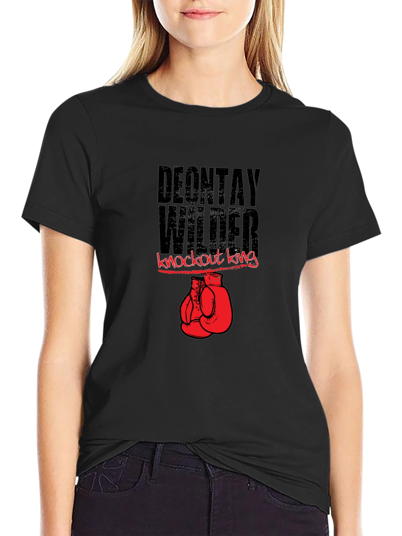 Deontay Wilder Knockout King Graphic T-Shirt