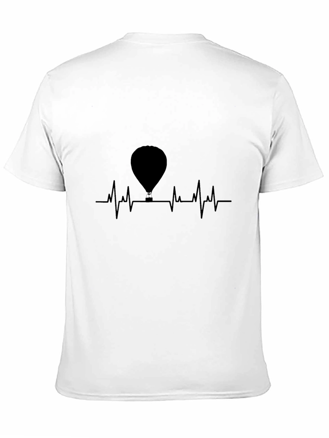 Hot Air Balloon Heartbeat T-Shirt