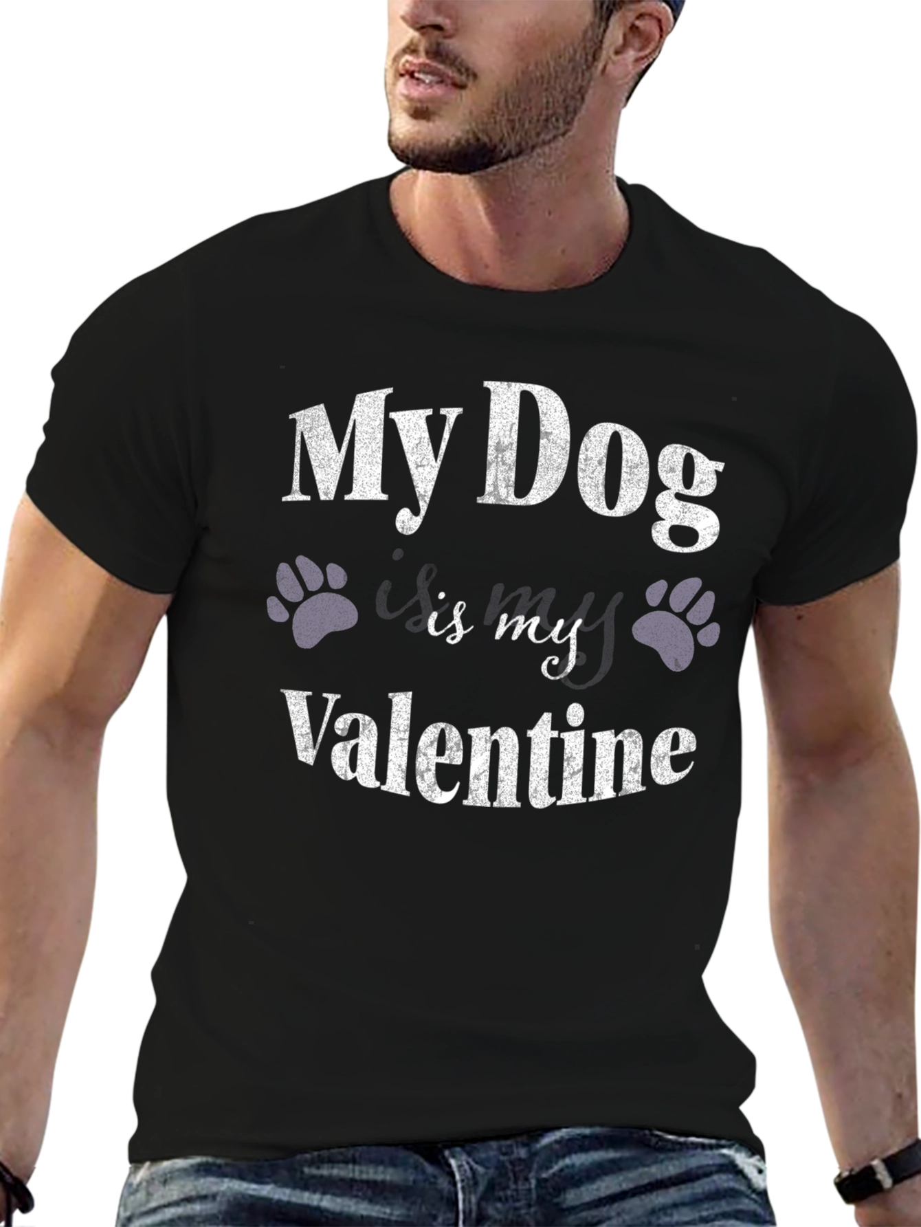My Dog Is My Valentine T-Shirt
