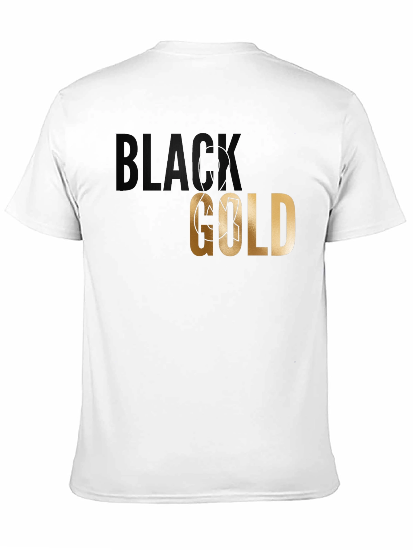 Black Gold Graphic T-Shirt