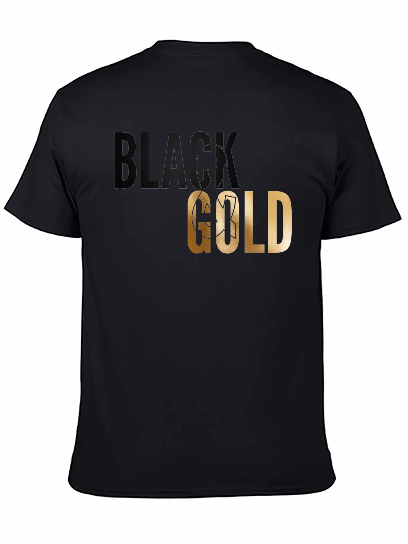 Black Gold Graphic T-Shirt