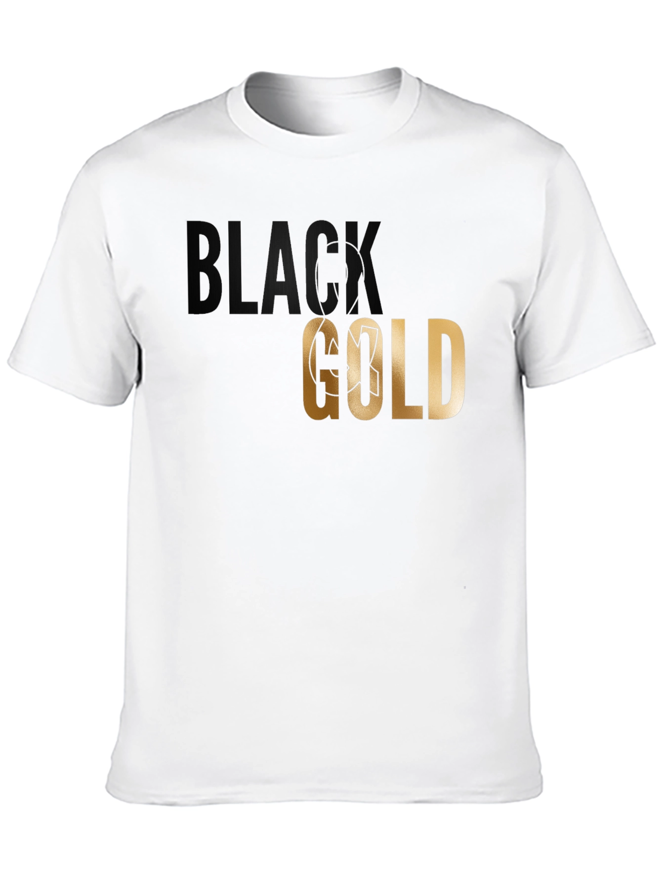 Black Gold Graphic T-Shirt