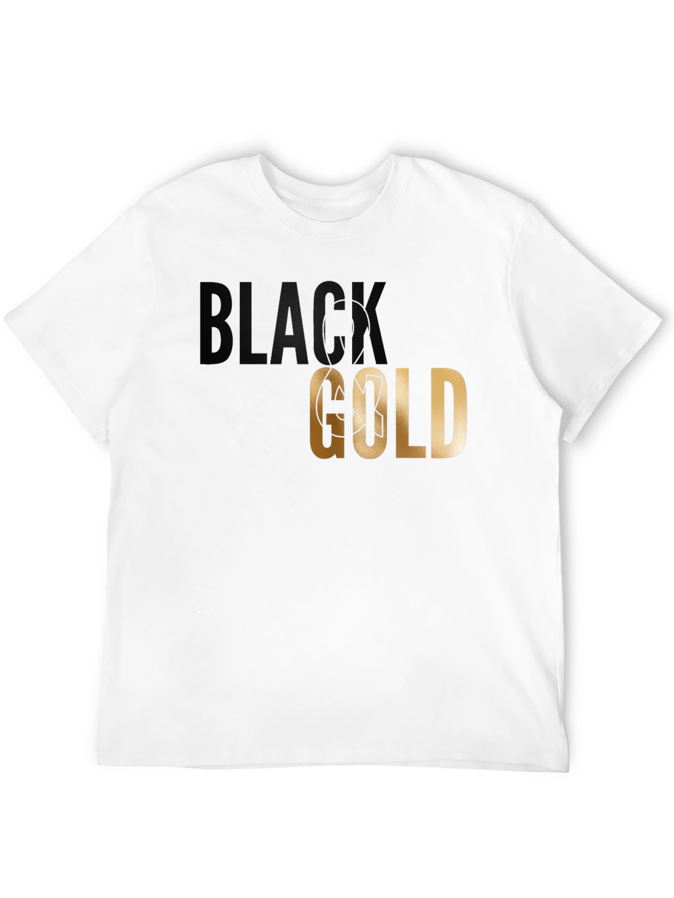 Black Gold Graphic T-Shirt