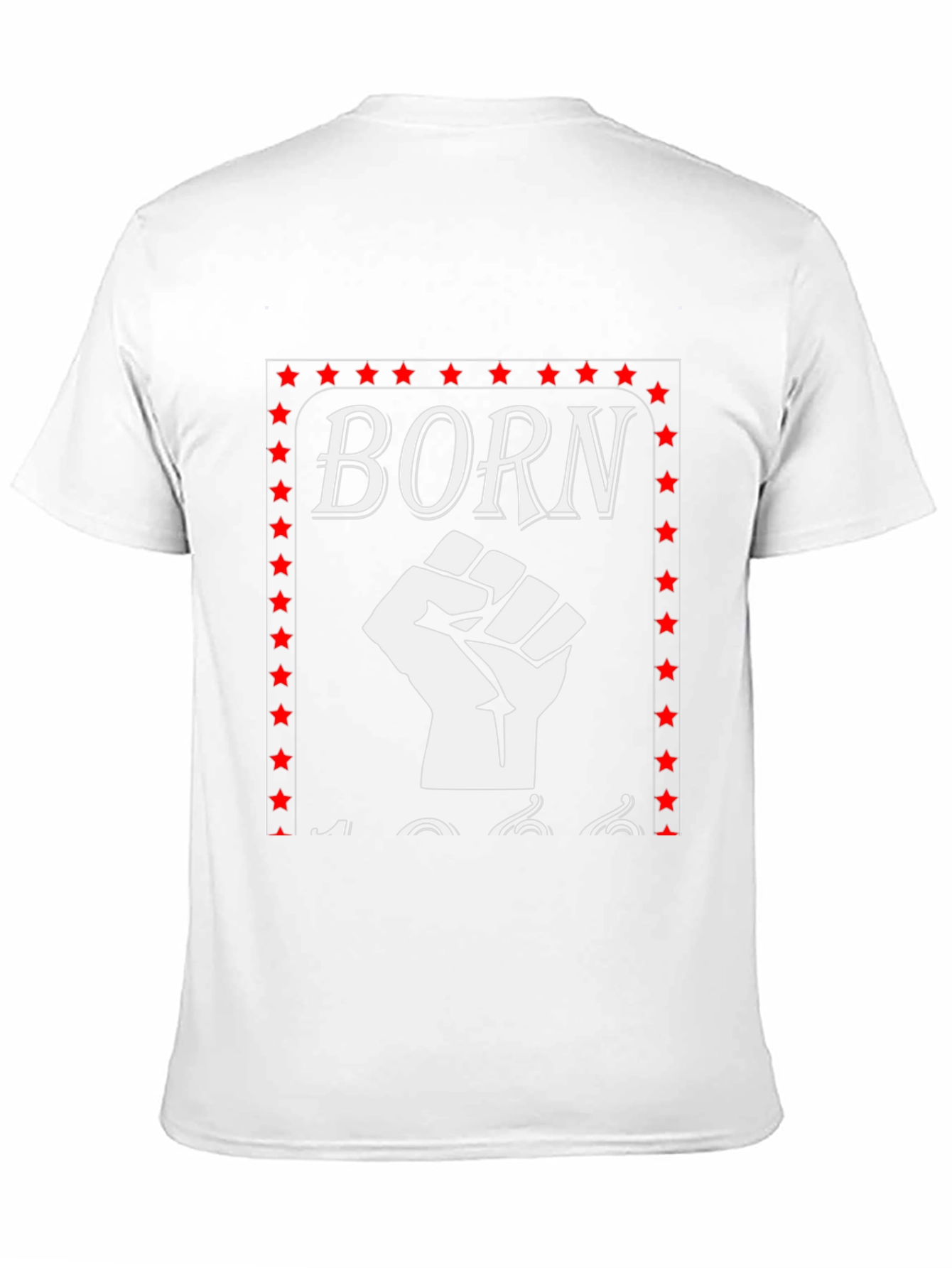 Born Raised Fist Graphic Tee - Black