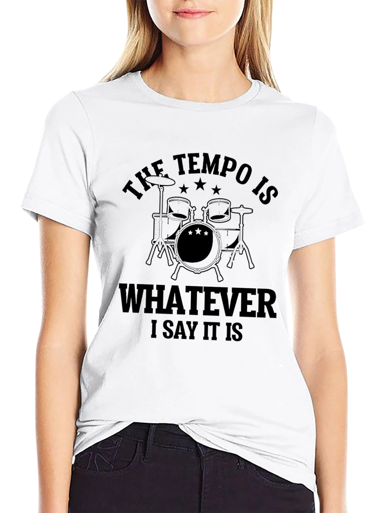 Drummers Tempo T-Shirt - Music Lover Tee
