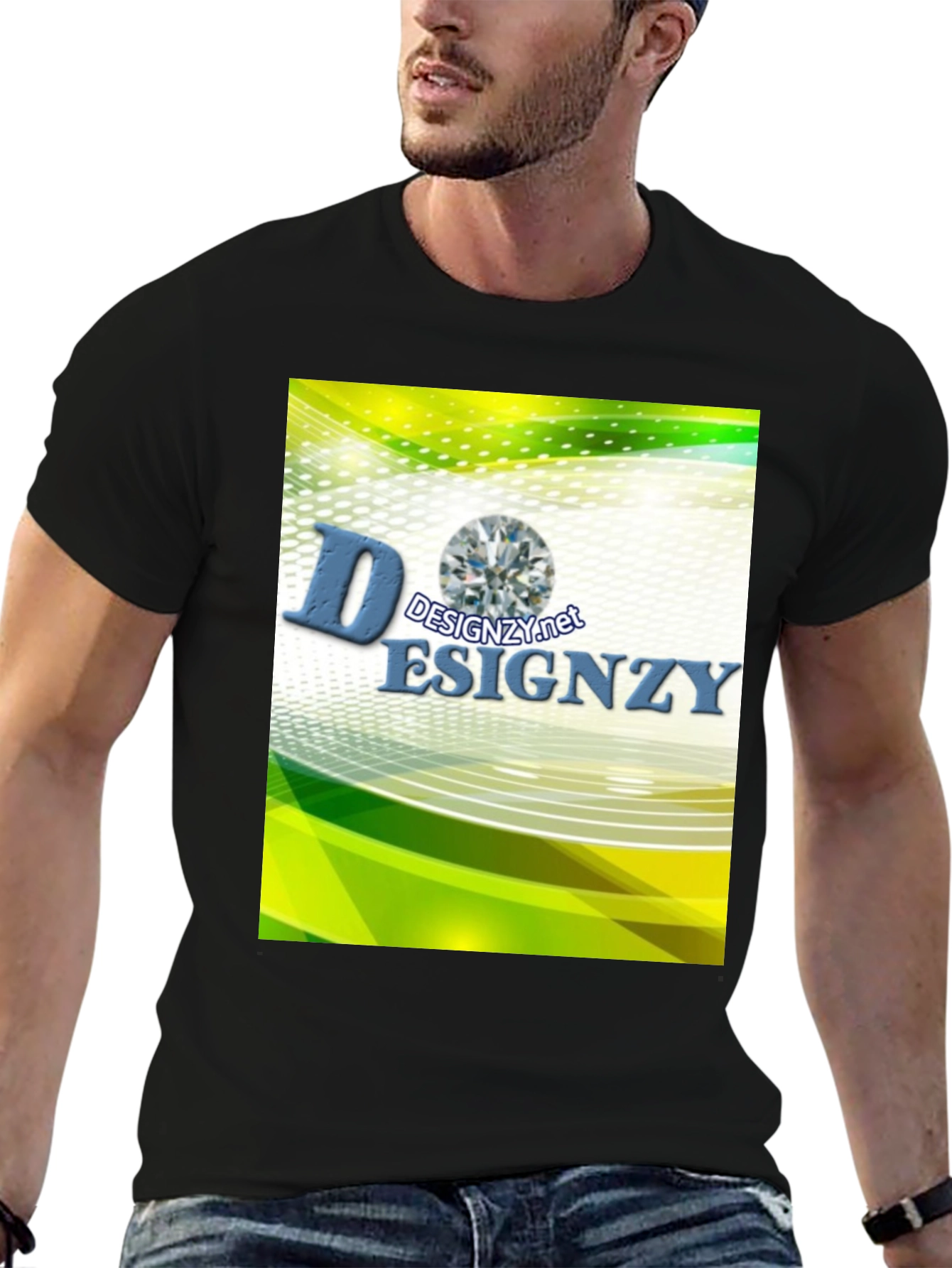 Designzy Graphic T-Shirt - Modern Abstract Tee
