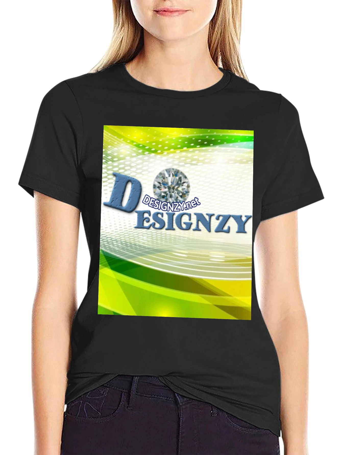 Designzy Graphic T-Shirt - Modern Abstract Tee