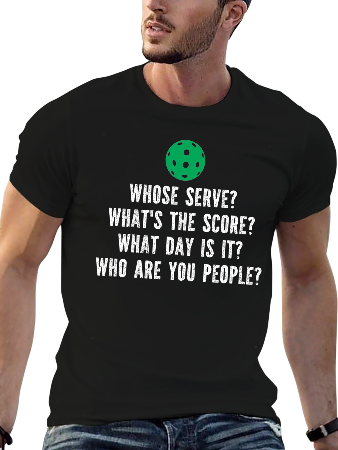 Pickleball T-Shirt - Funny Question Design