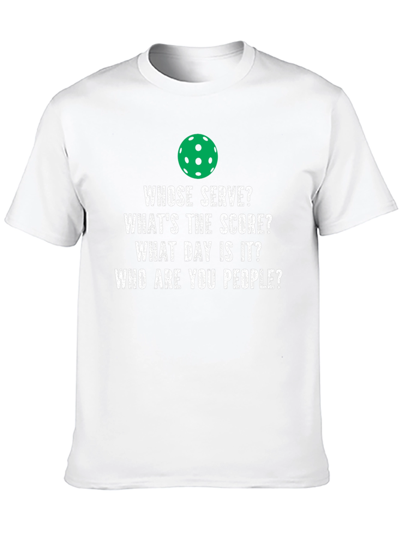 Pickleball T-Shirt - Funny Question Design