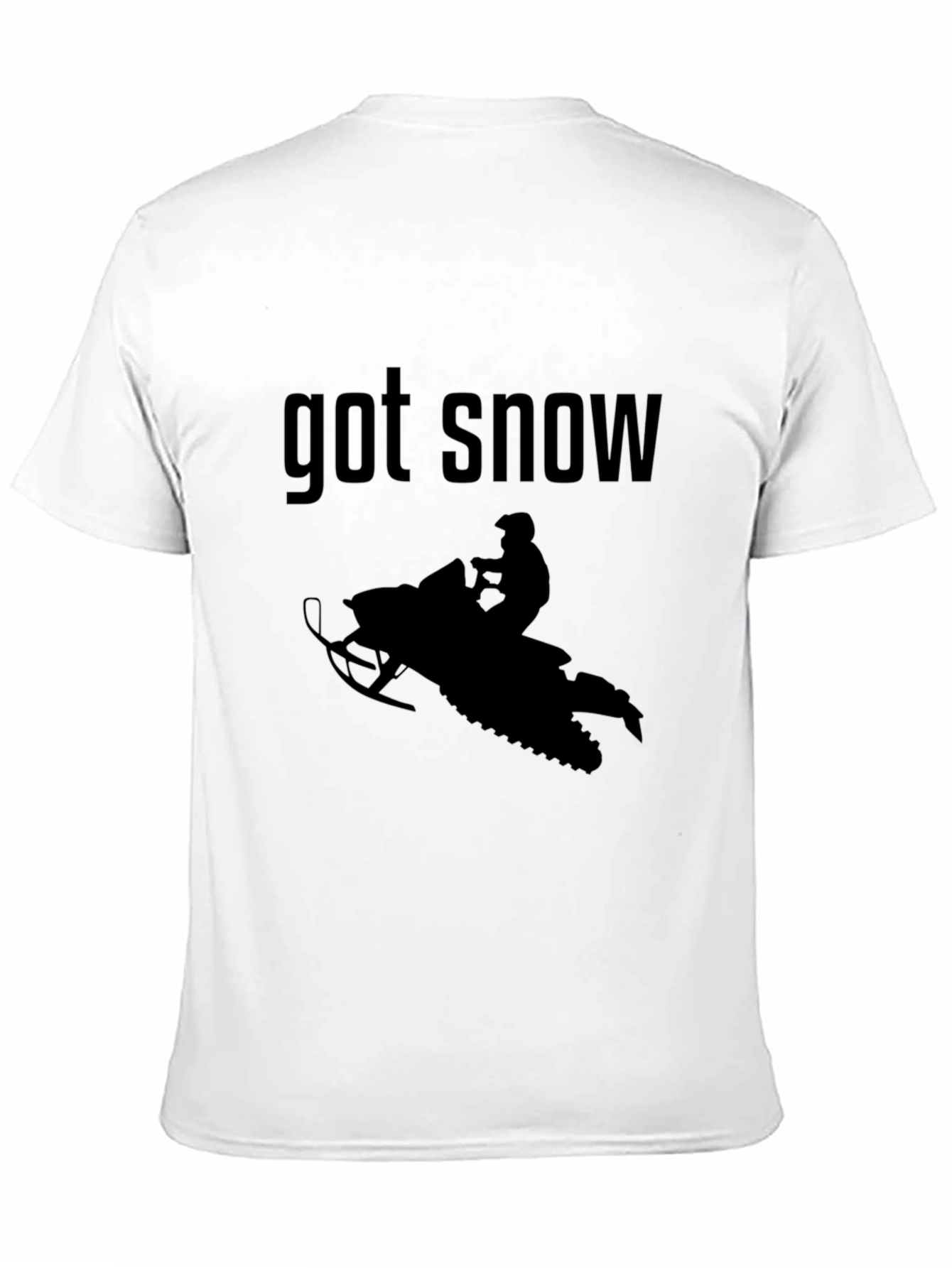 Got Snow? Graphic Tee - Snowmobile Design