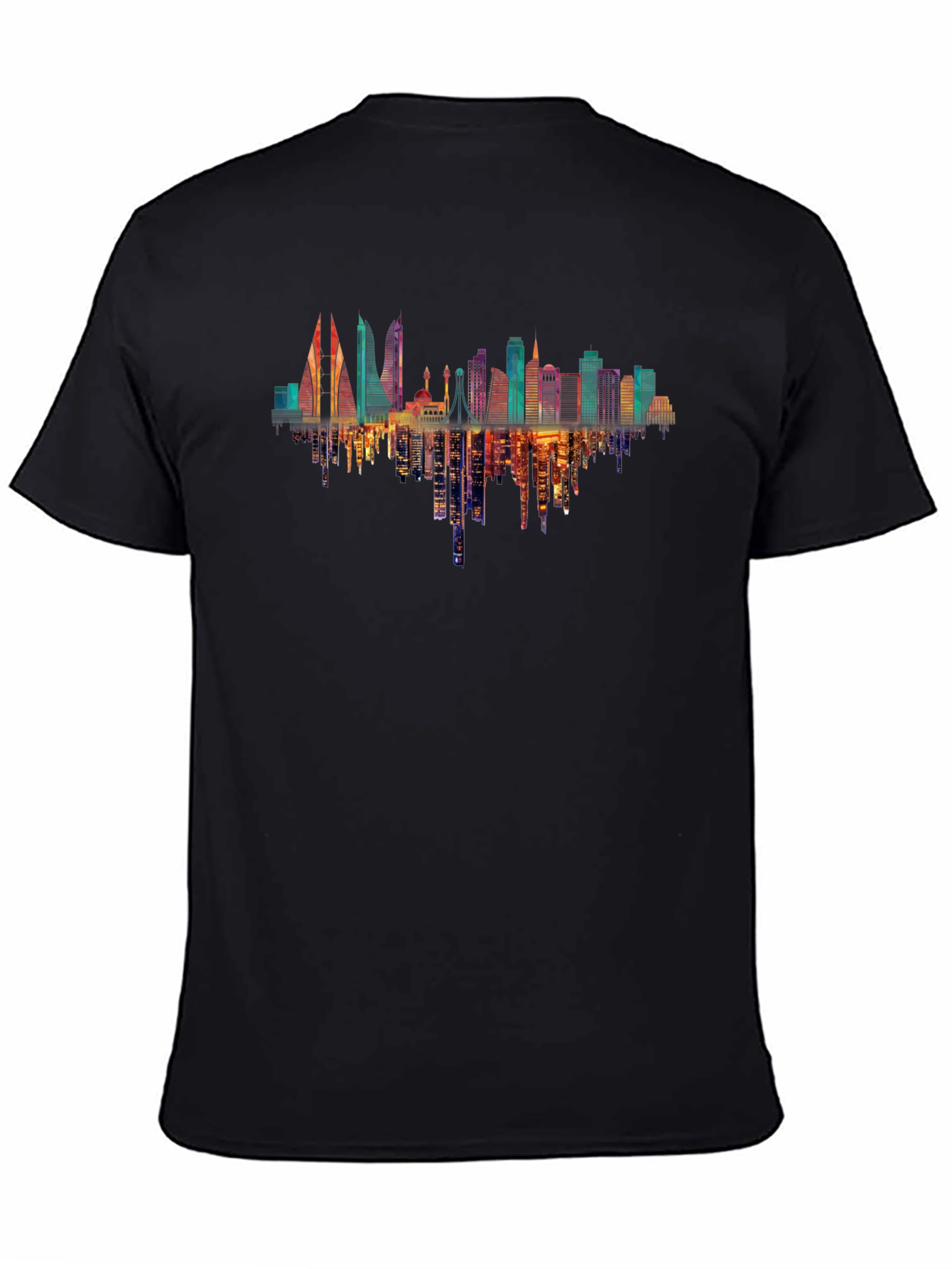 Cityscape T-Shirt - Urban Reflection