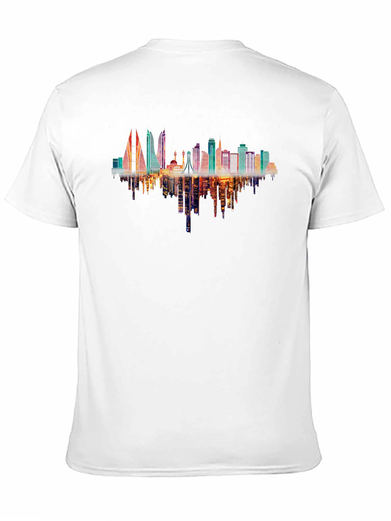 Cityscape T-Shirt - Urban Reflection