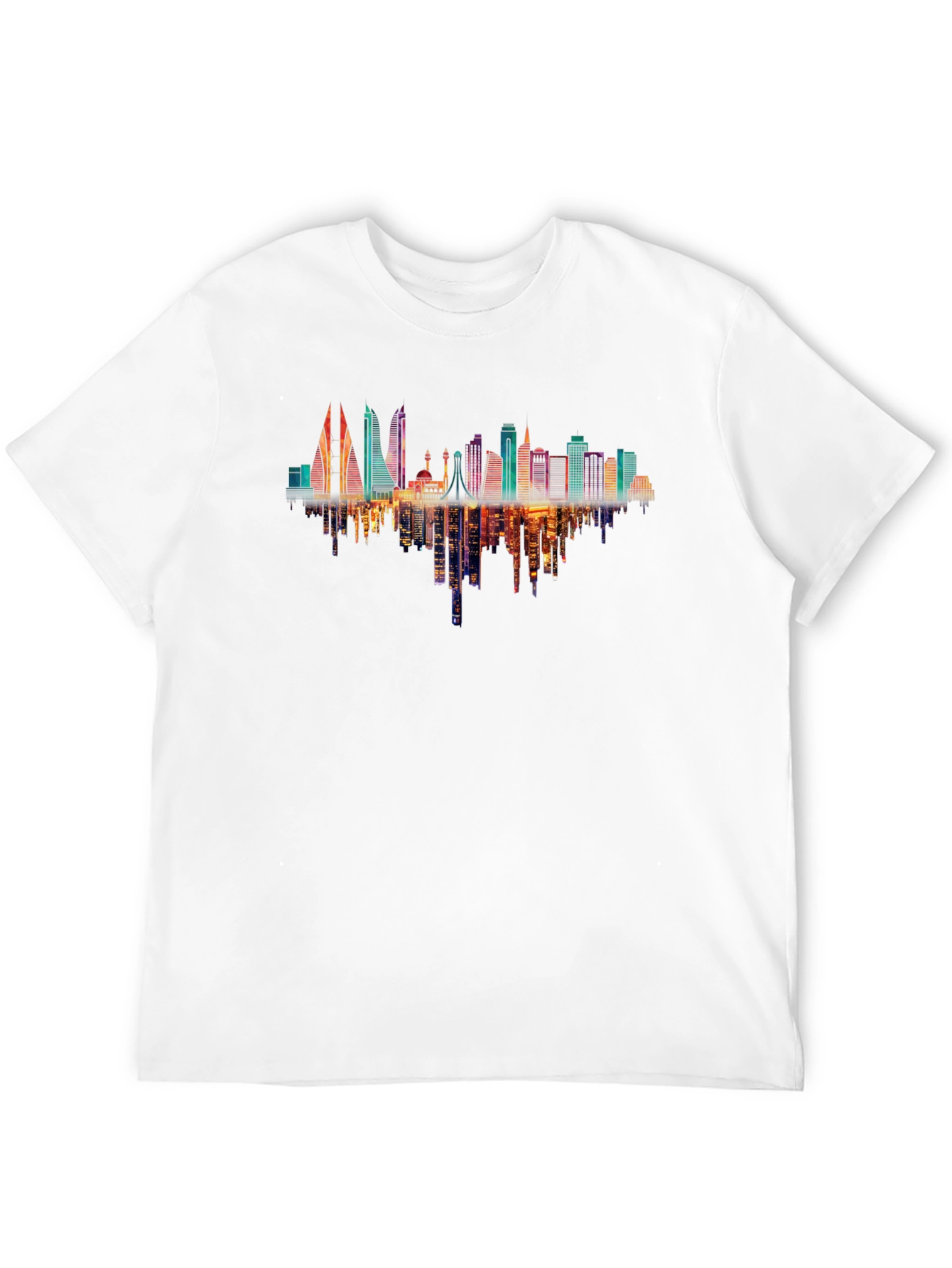 Cityscape T-Shirt - Urban Reflection