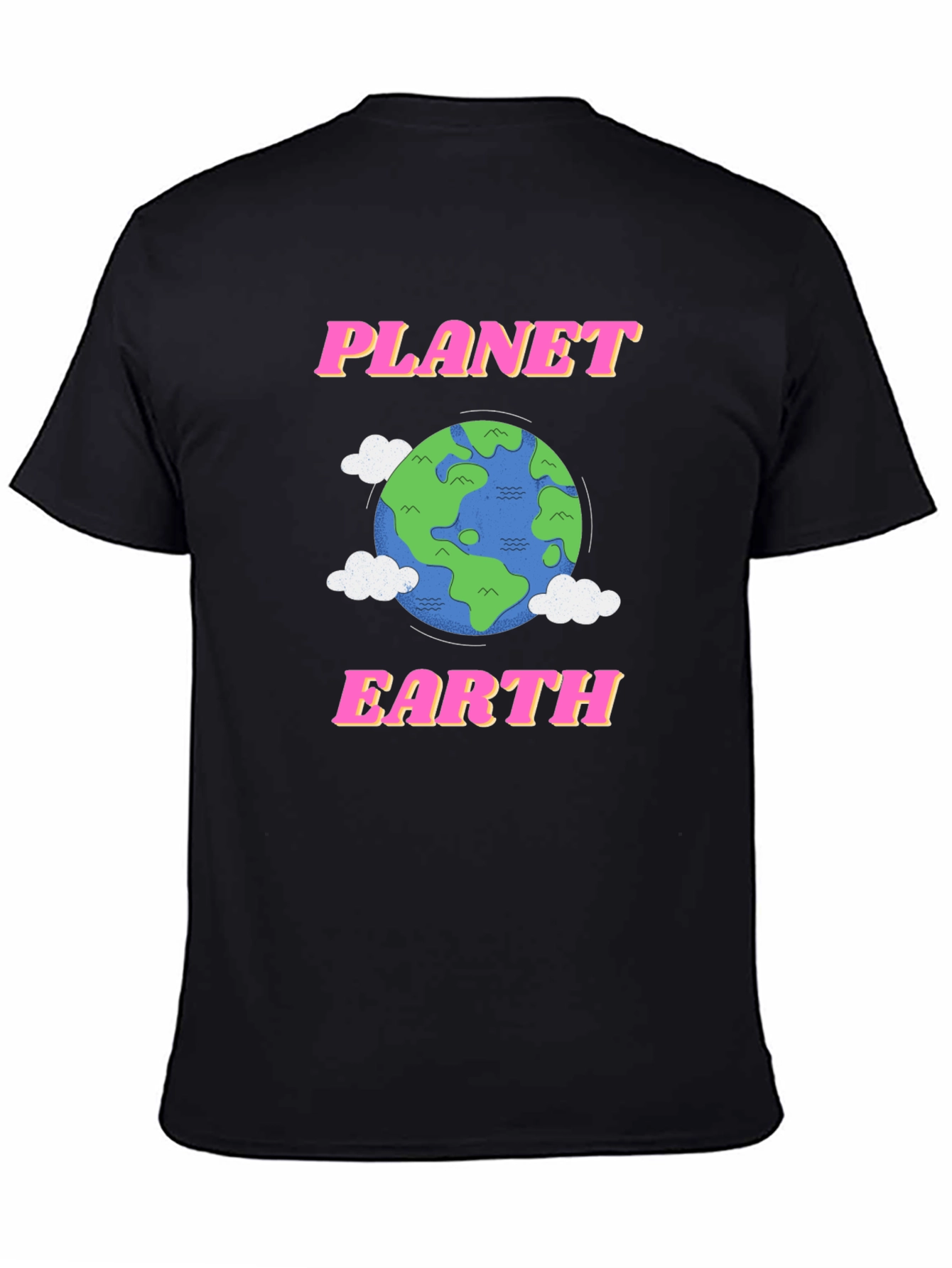 Planet Earth Graphic Tee - Retro Style