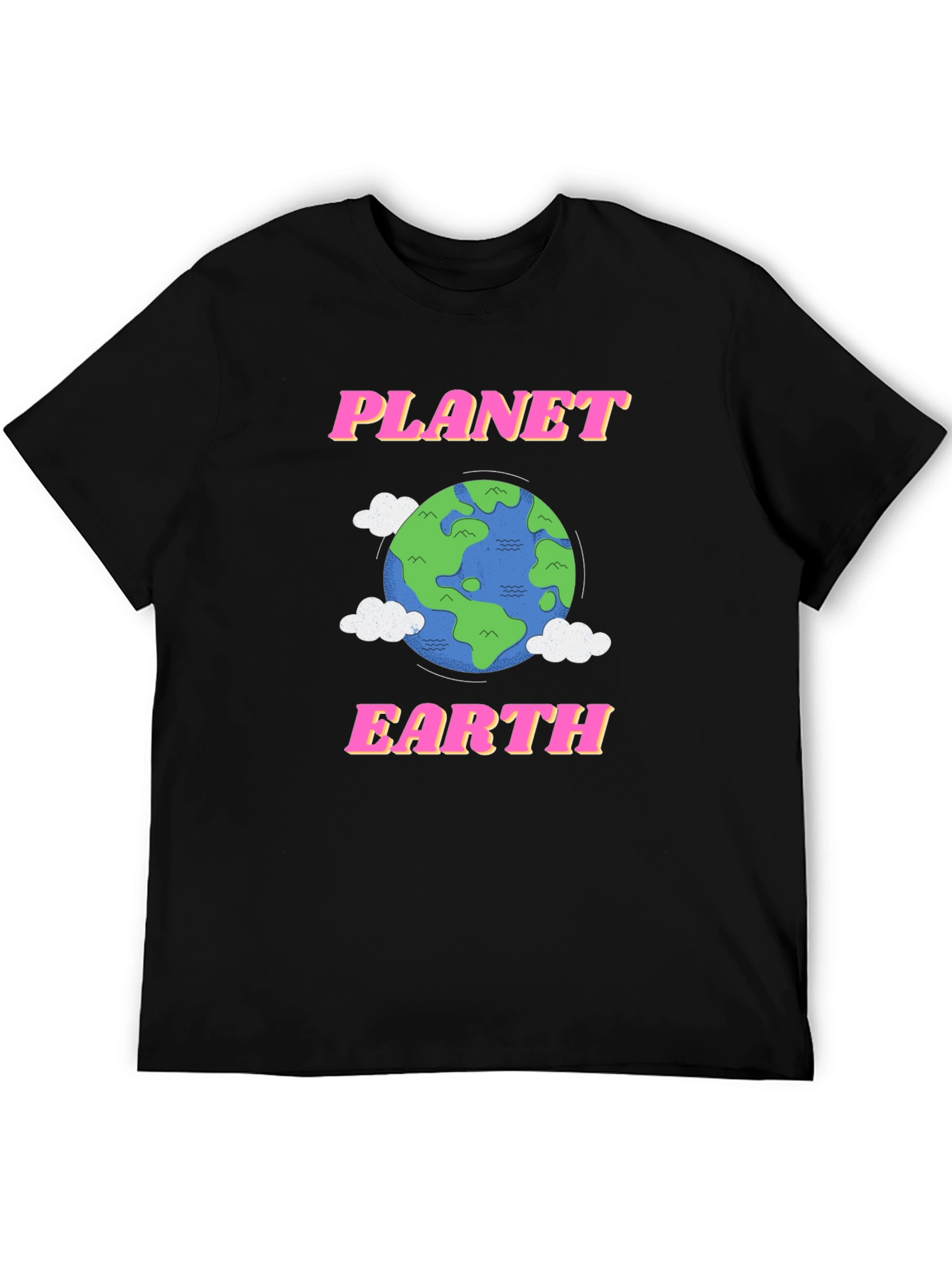 Planet Earth Graphic Tee - Retro Style