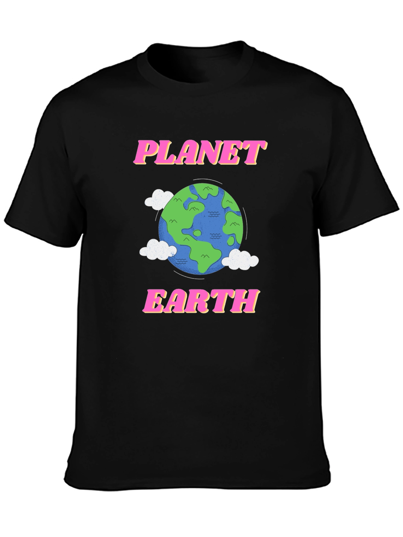 Planet Earth Graphic Tee - Retro Style