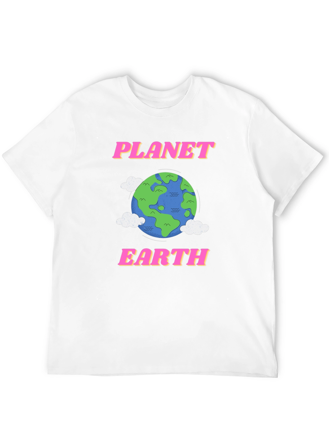 Planet Earth Graphic Tee - Retro Style