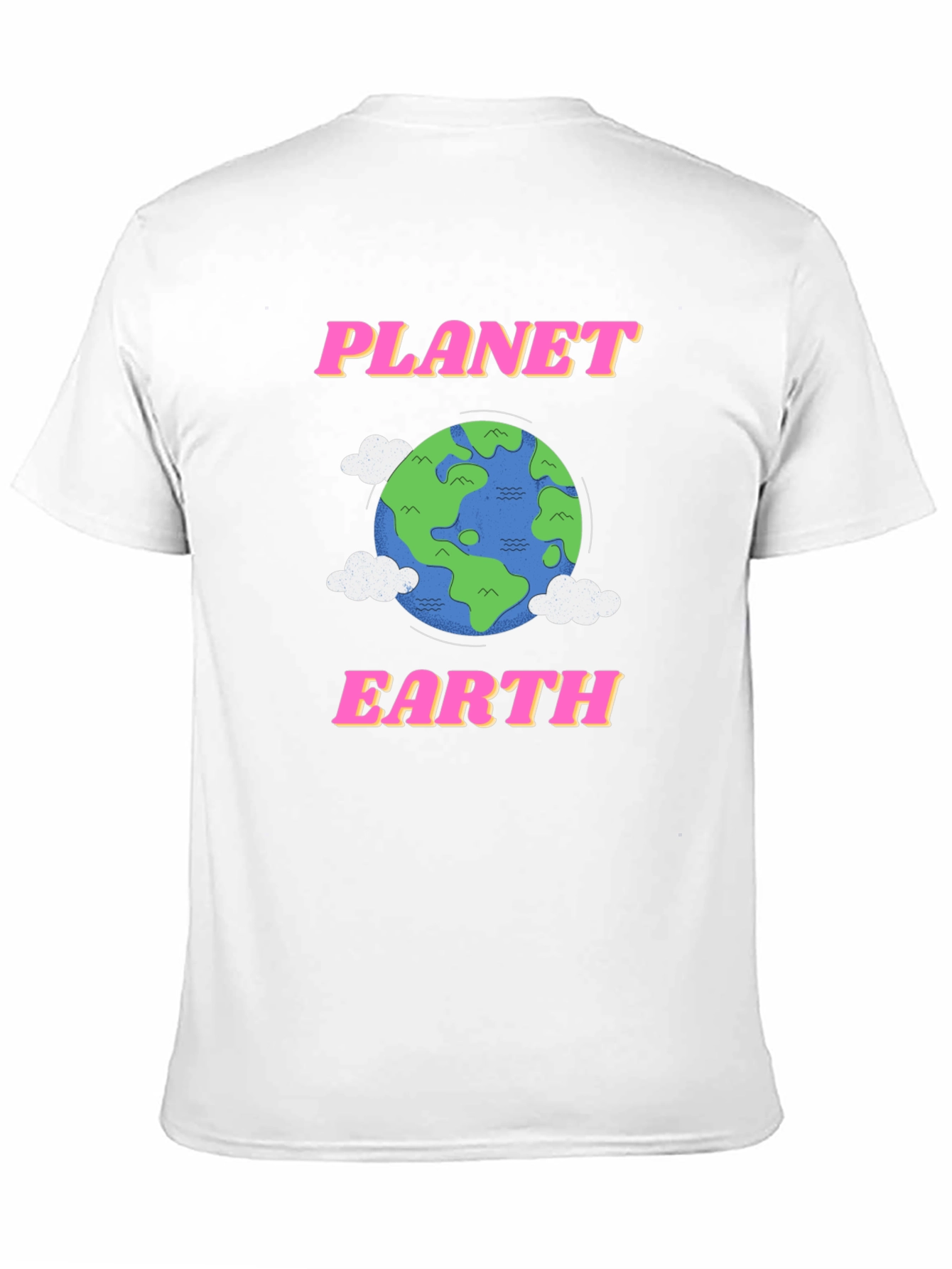 Planet Earth Graphic Tee - Retro Style