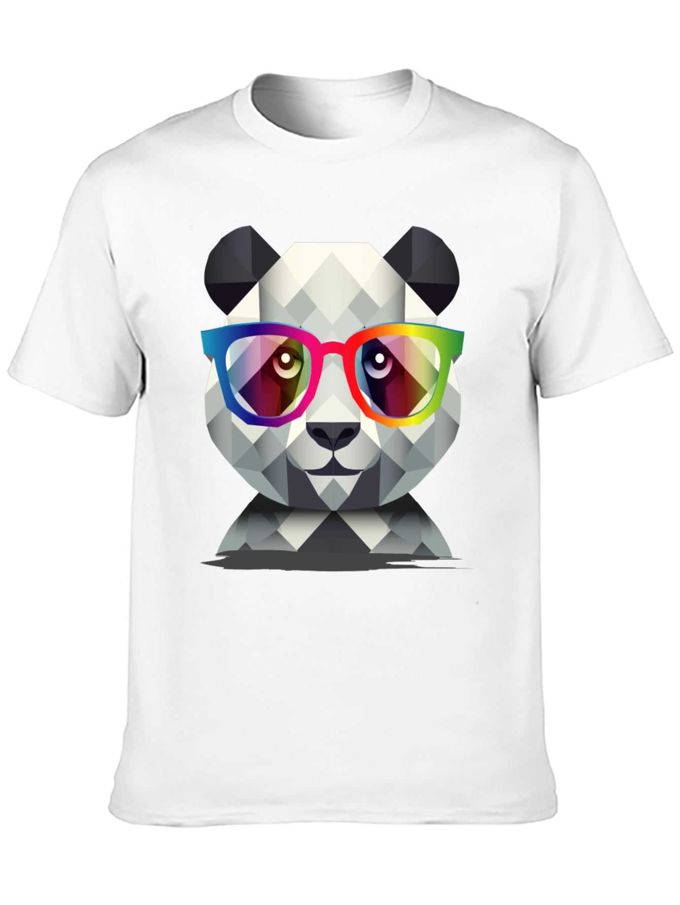 Geometric Panda T-Shirt