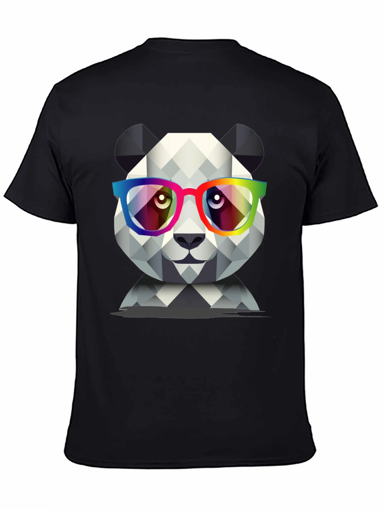 Geometric Panda T-Shirt