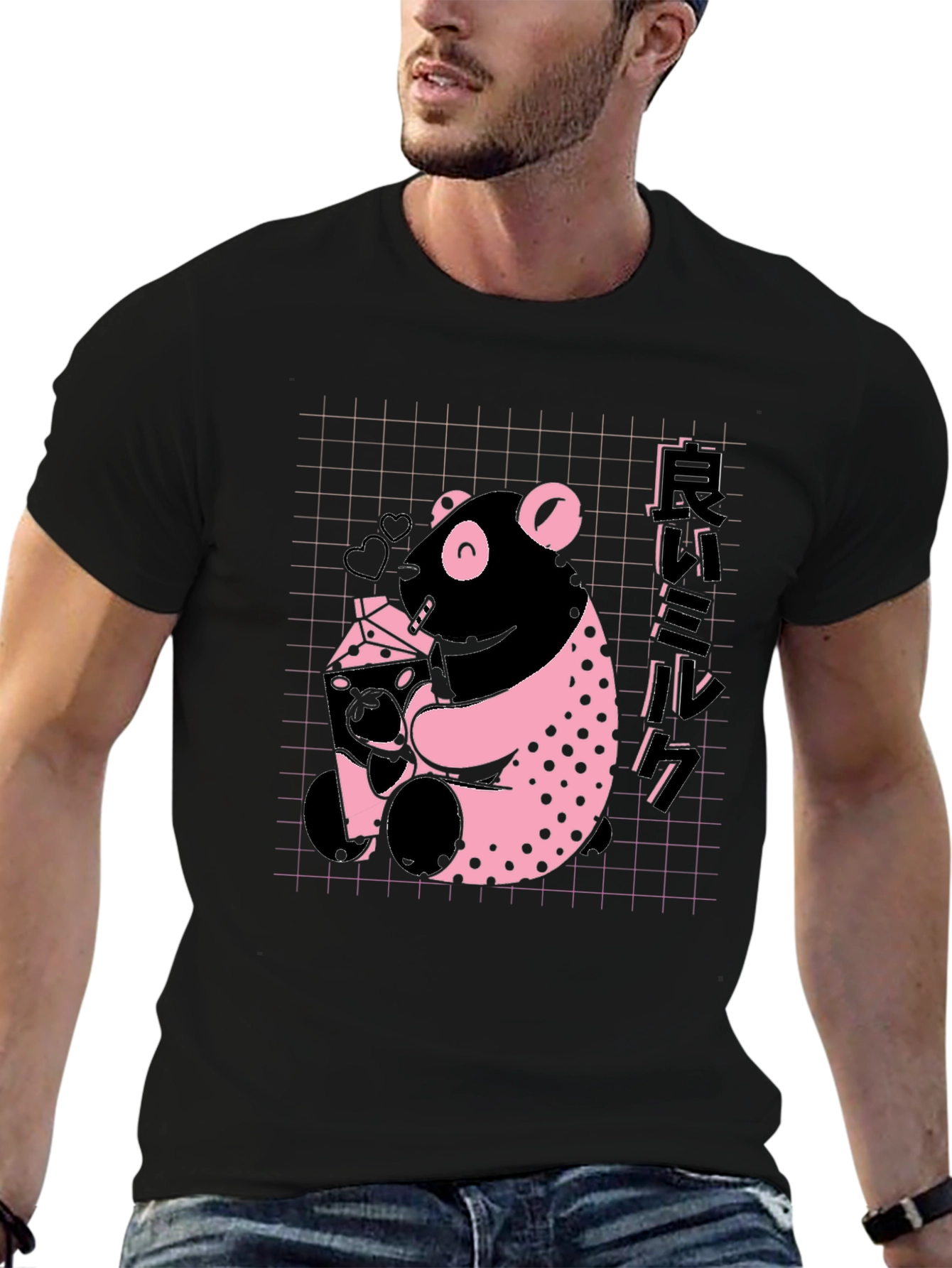 Panda Bubble Tea Graphic Tee
