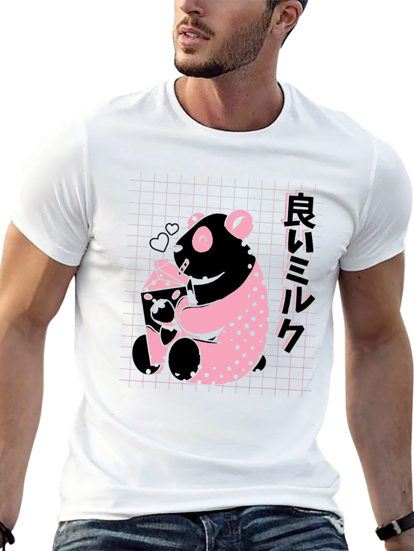 Panda Bubble Tea Graphic Tee