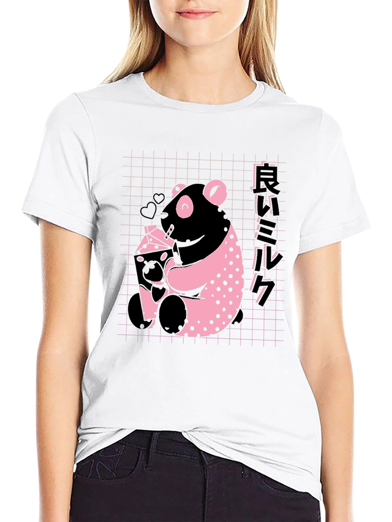 Panda Bubble Tea Graphic Tee