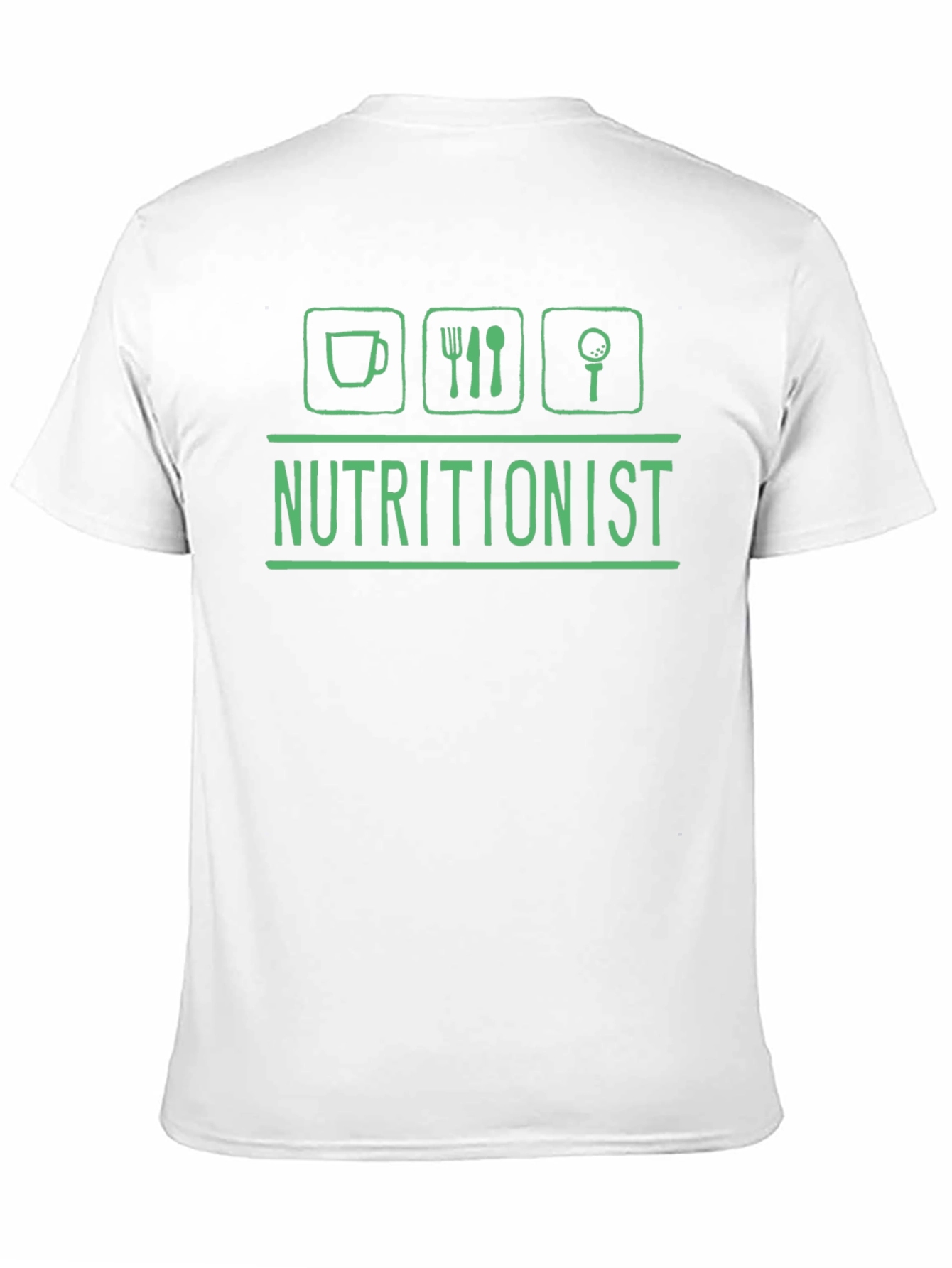 Nutritionist T-Shirt - Funny Food Golf Design