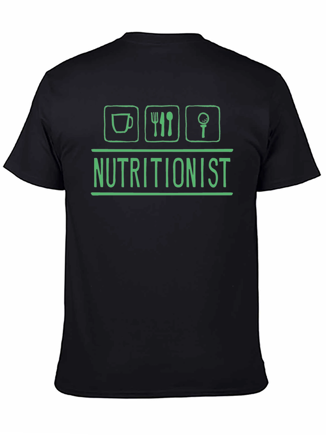 Nutritionist T-Shirt - Funny Food Golf Design