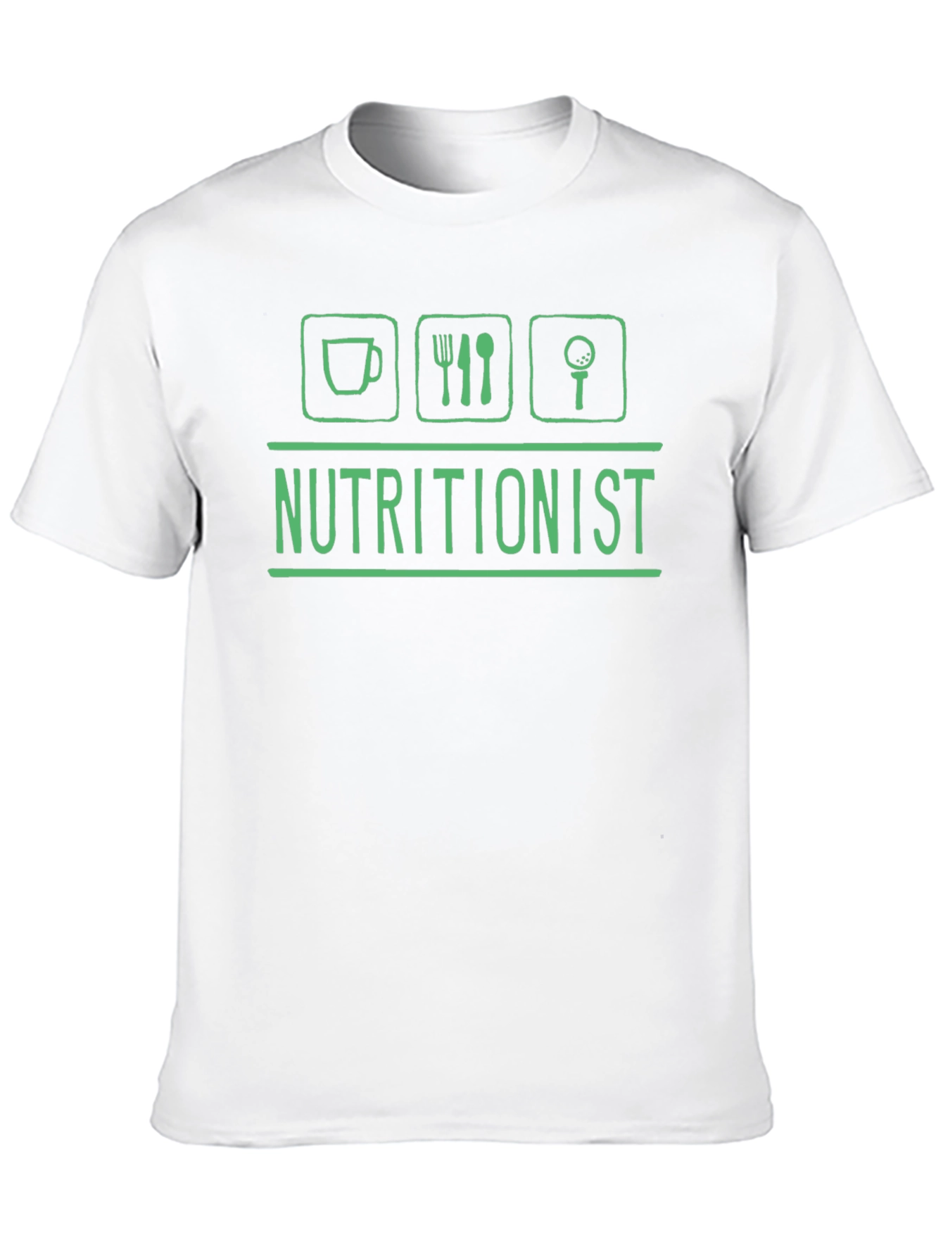 Nutritionist T-Shirt - Funny Food Golf Design