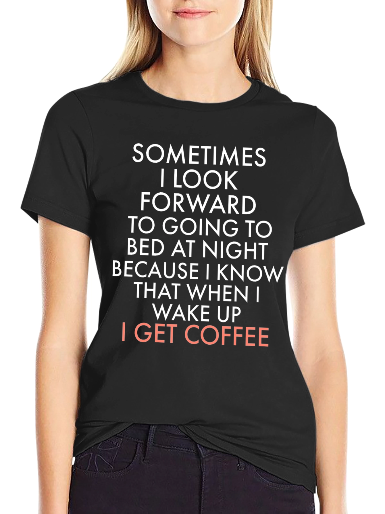 Coffee Lovers Black T-Shirt