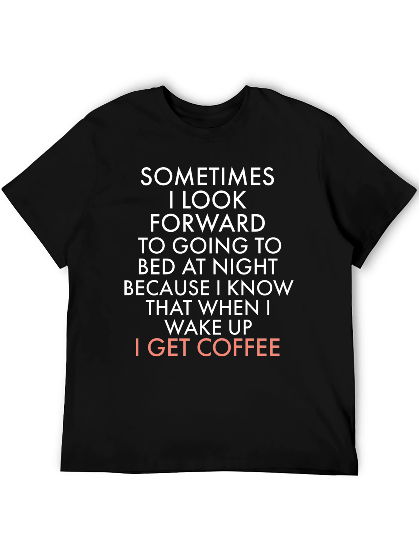 Coffee Lovers Black T-Shirt
