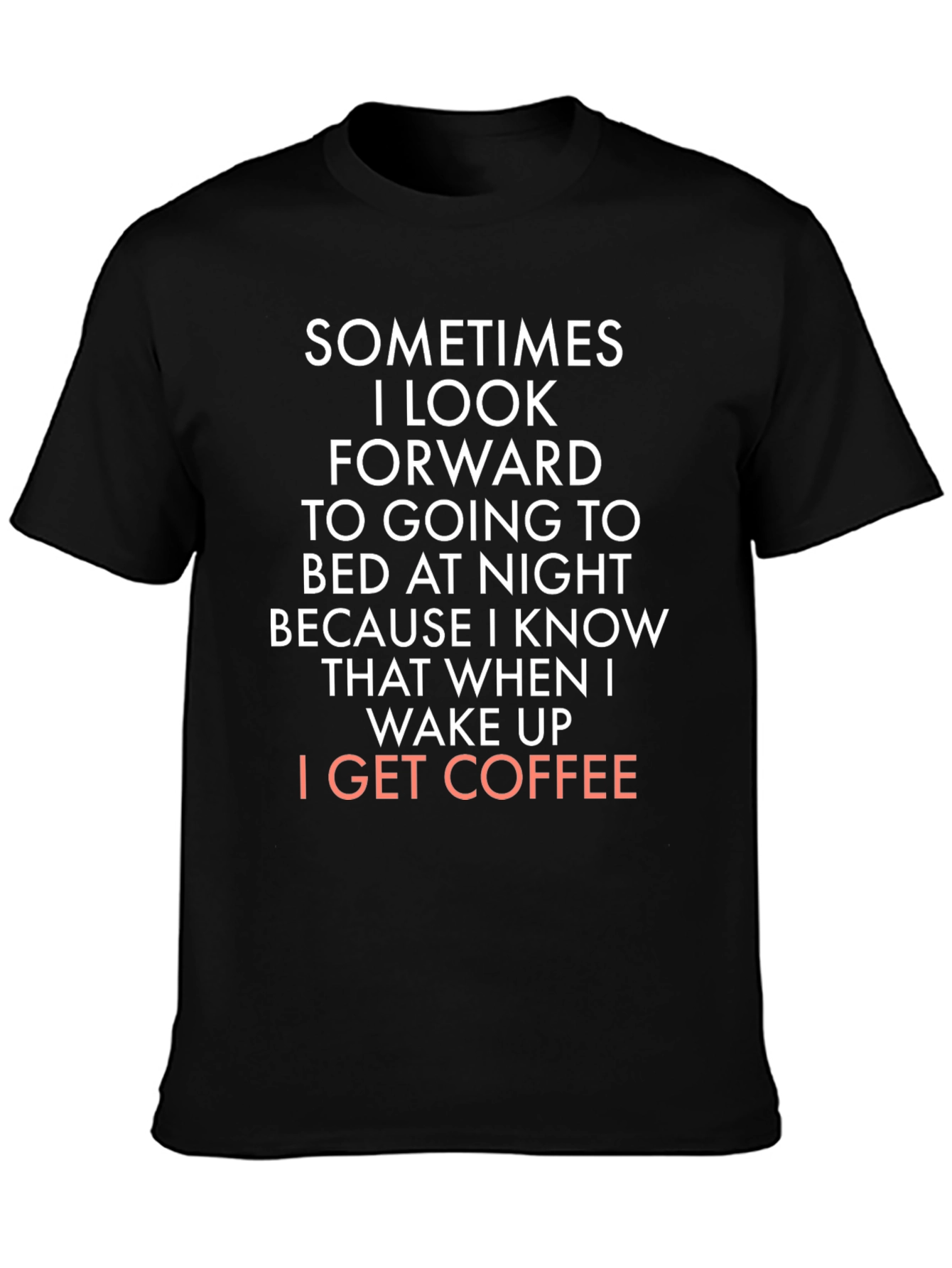 Coffee Lovers Black T-Shirt
