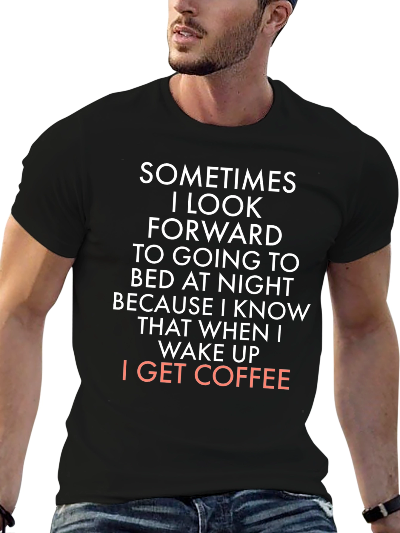Coffee Lovers Black T-Shirt