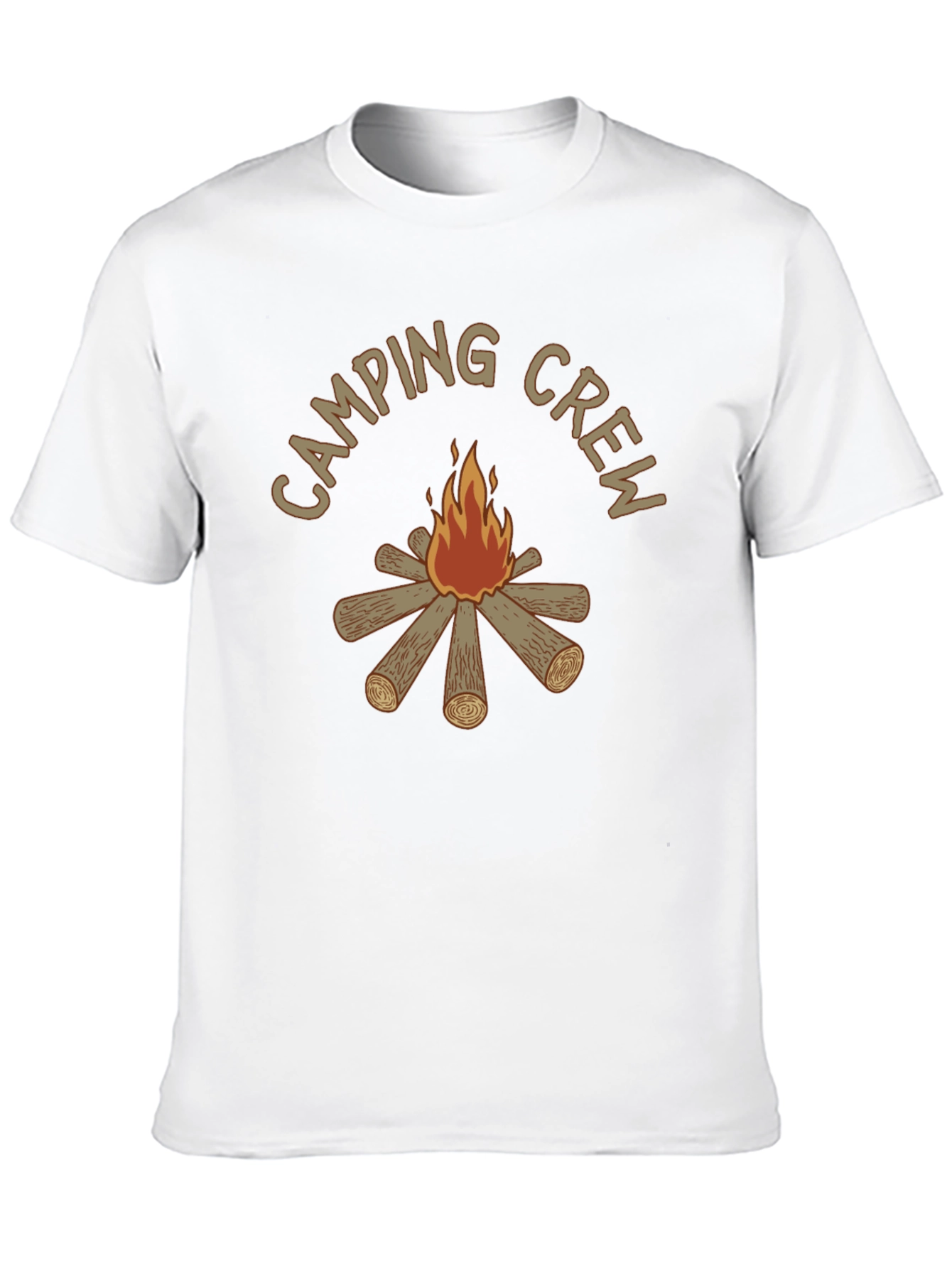 Camping Crew Campfire Graphic T-Shirt