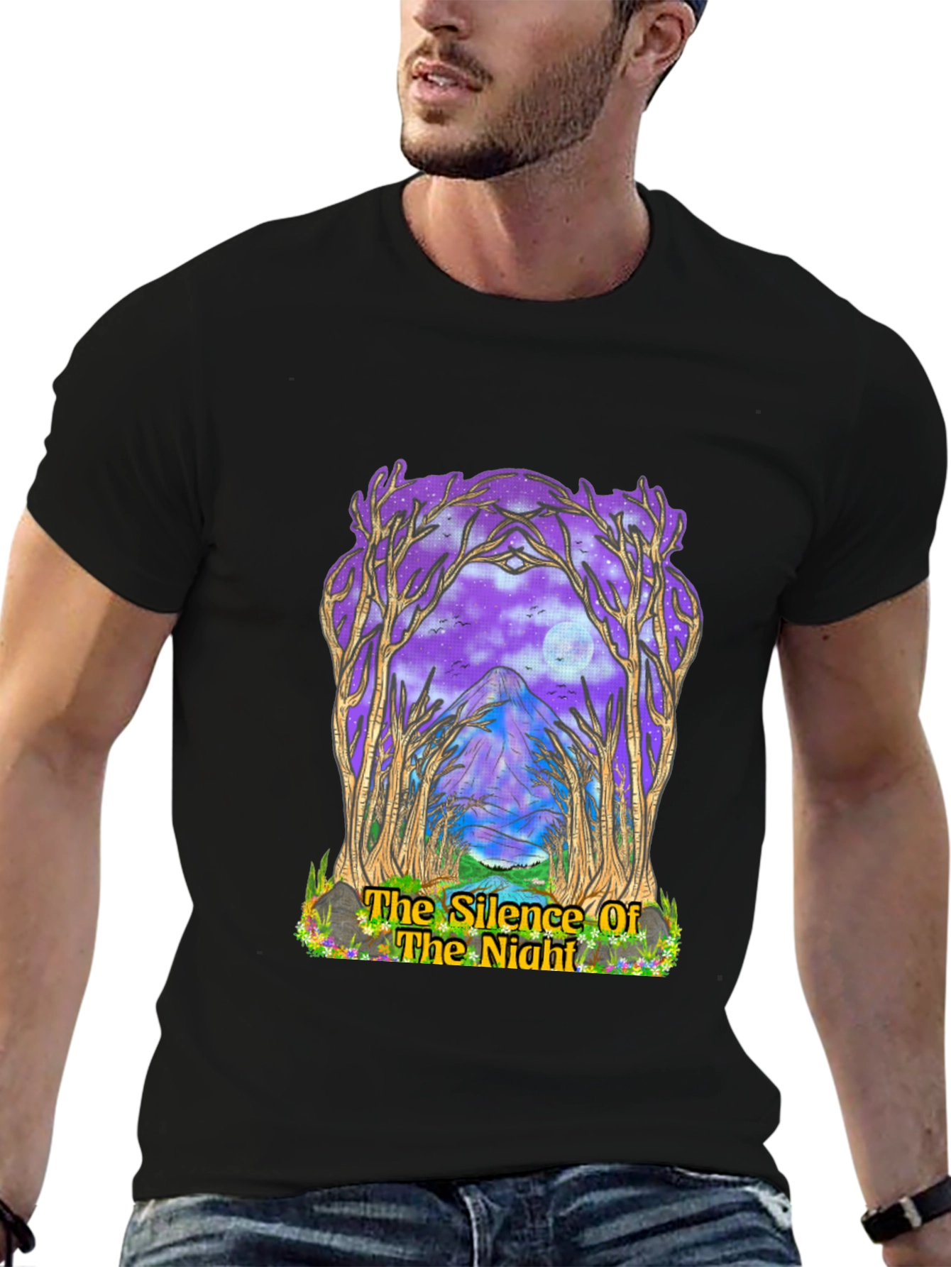 Silence of the Night Graphic Tee