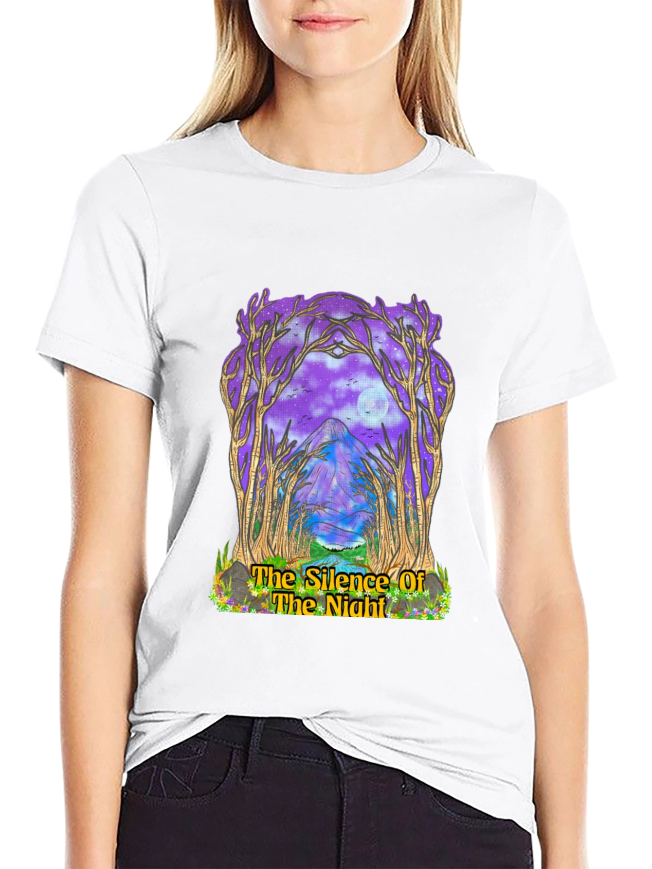 Silence of the Night Graphic Tee