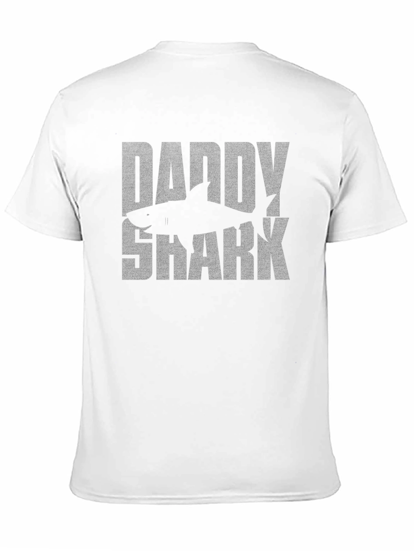 Daddy Shark T-Shirt - Mens Black Graphic Tee