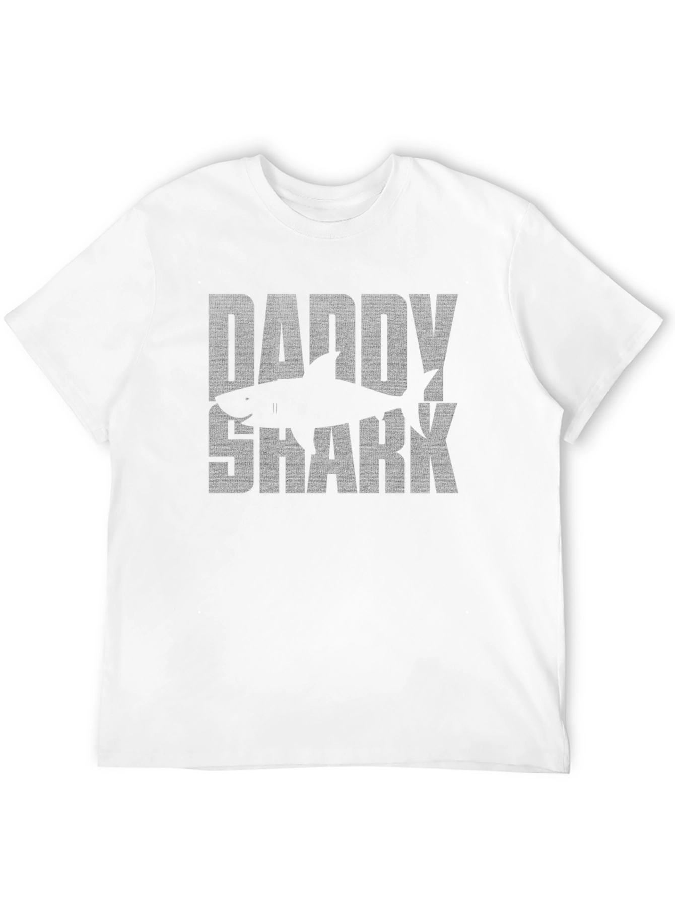 Daddy Shark T-Shirt - Mens Black Graphic Tee