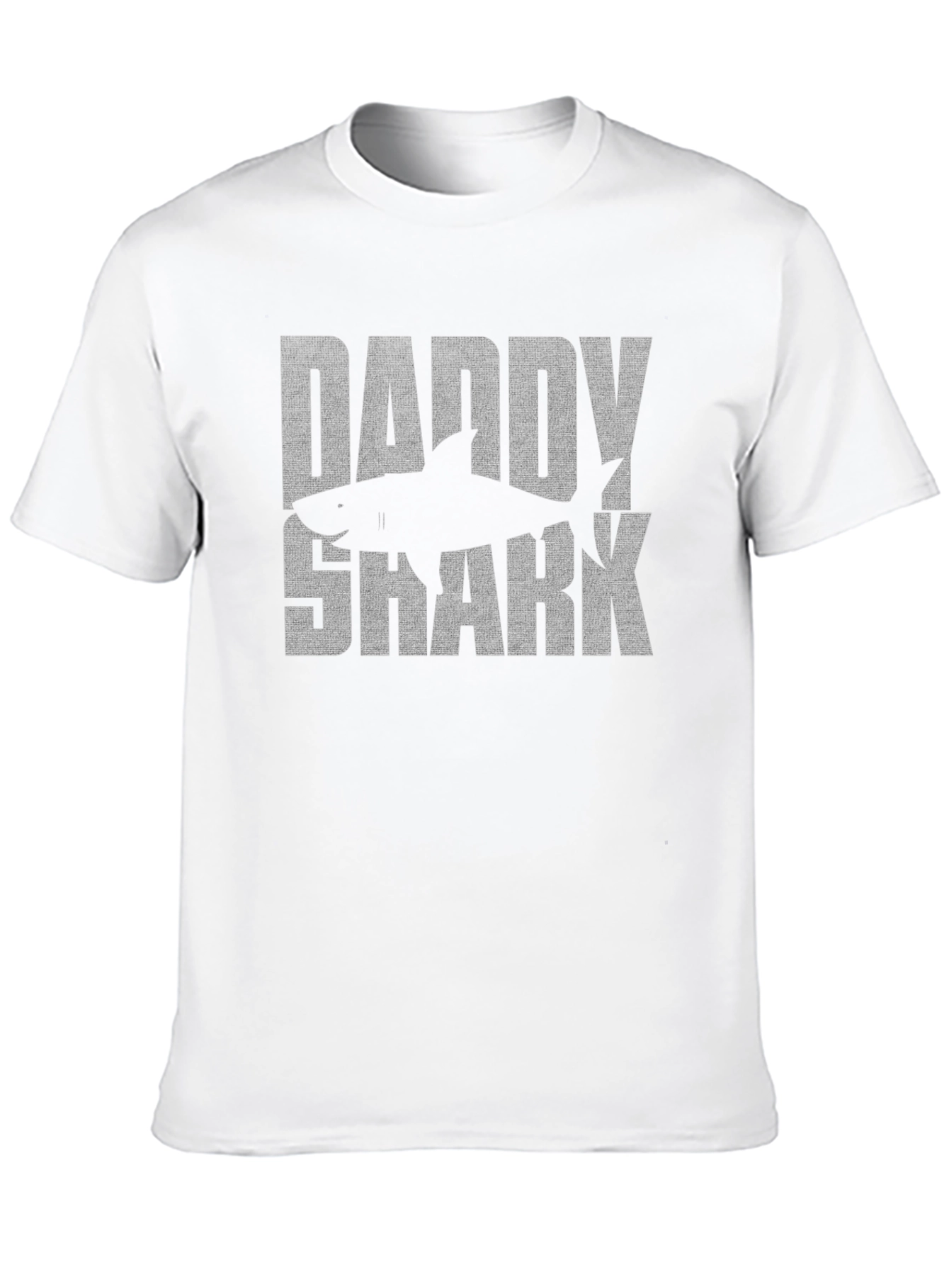 Daddy Shark T-Shirt - Mens Black Graphic Tee