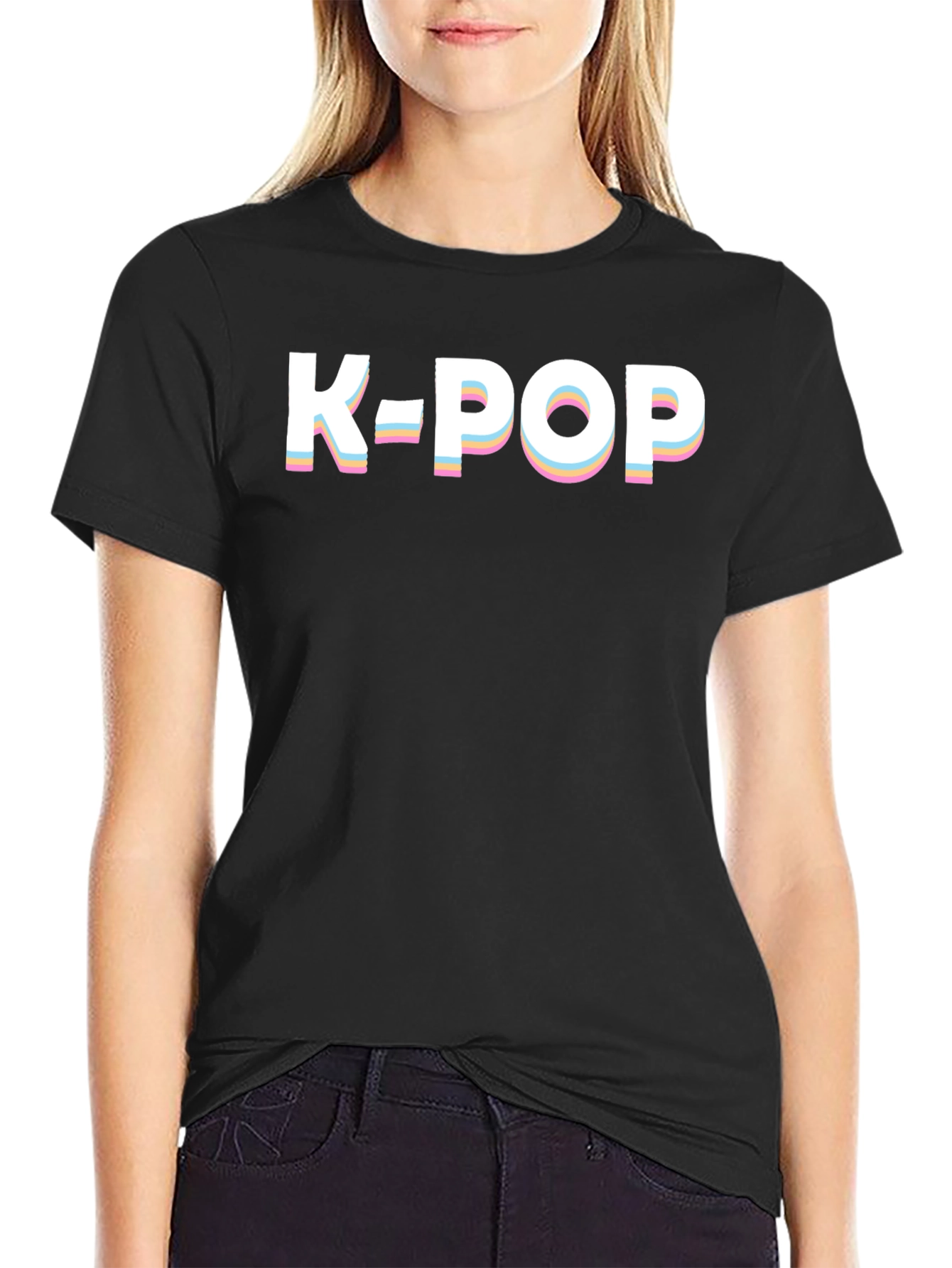 K-Pop Graphic Tee - Trendy Music Fan T-Shirt