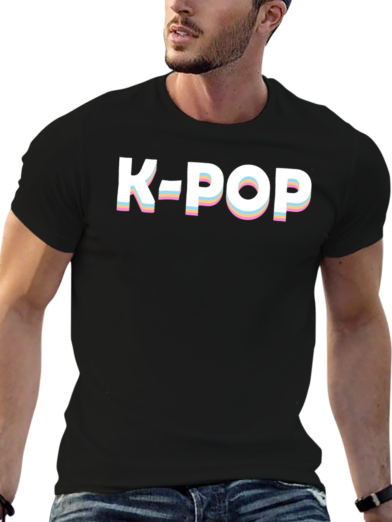 K-Pop Graphic Tee - Trendy Music Fan T-Shirt